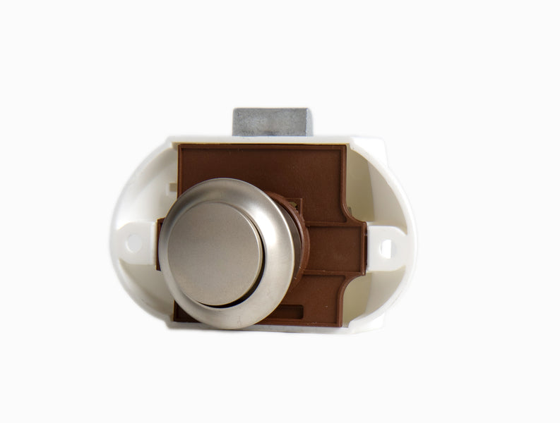 Möbelverschluss Push Lock - Silber