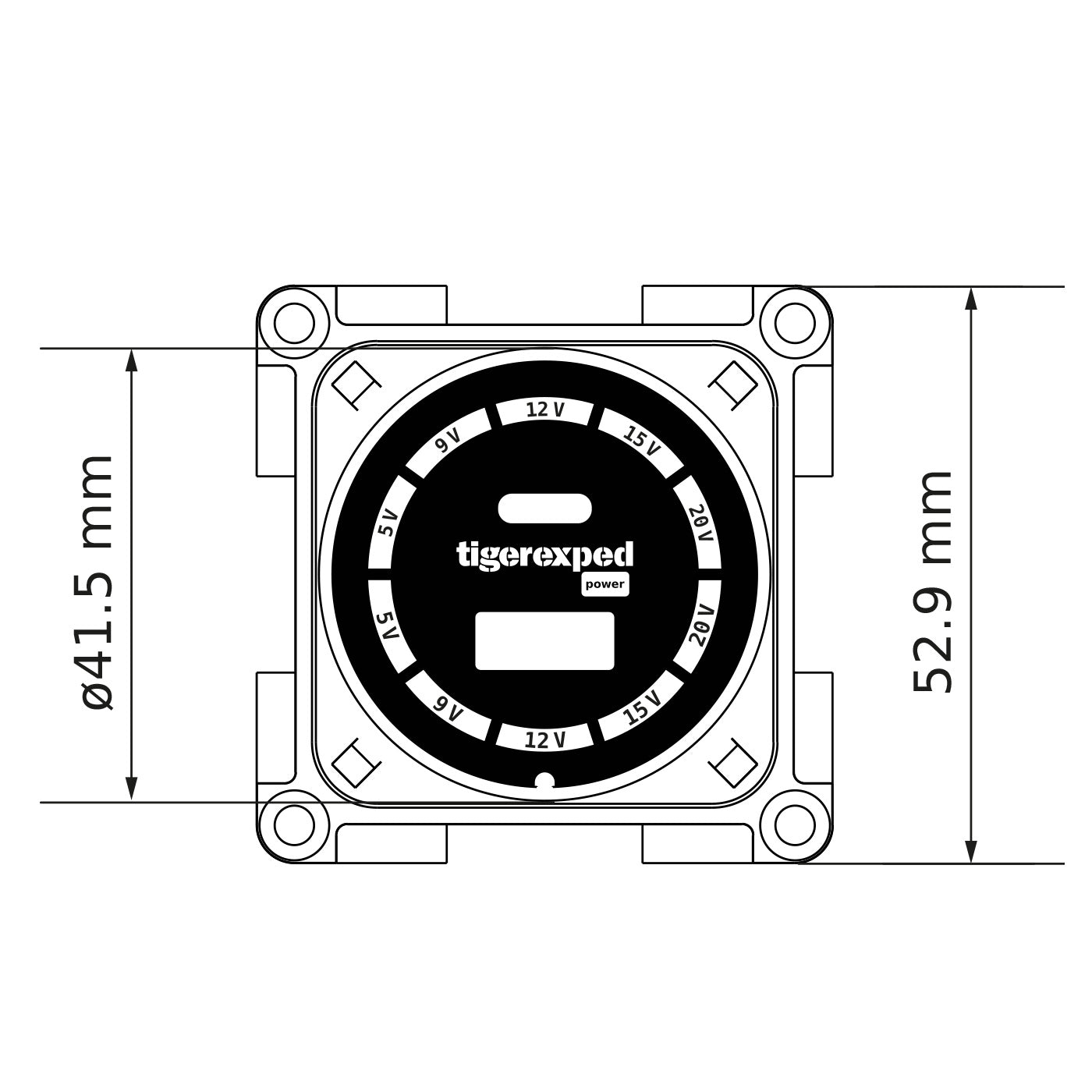 USB Ladegerät BuckBoost - Convertiger 100