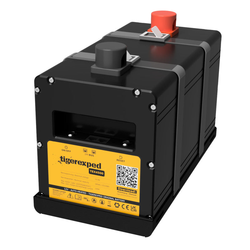 LiFePO4-Batterie 12V für Wohnmobil, 110Ah - getestet unter Extrembedingungen