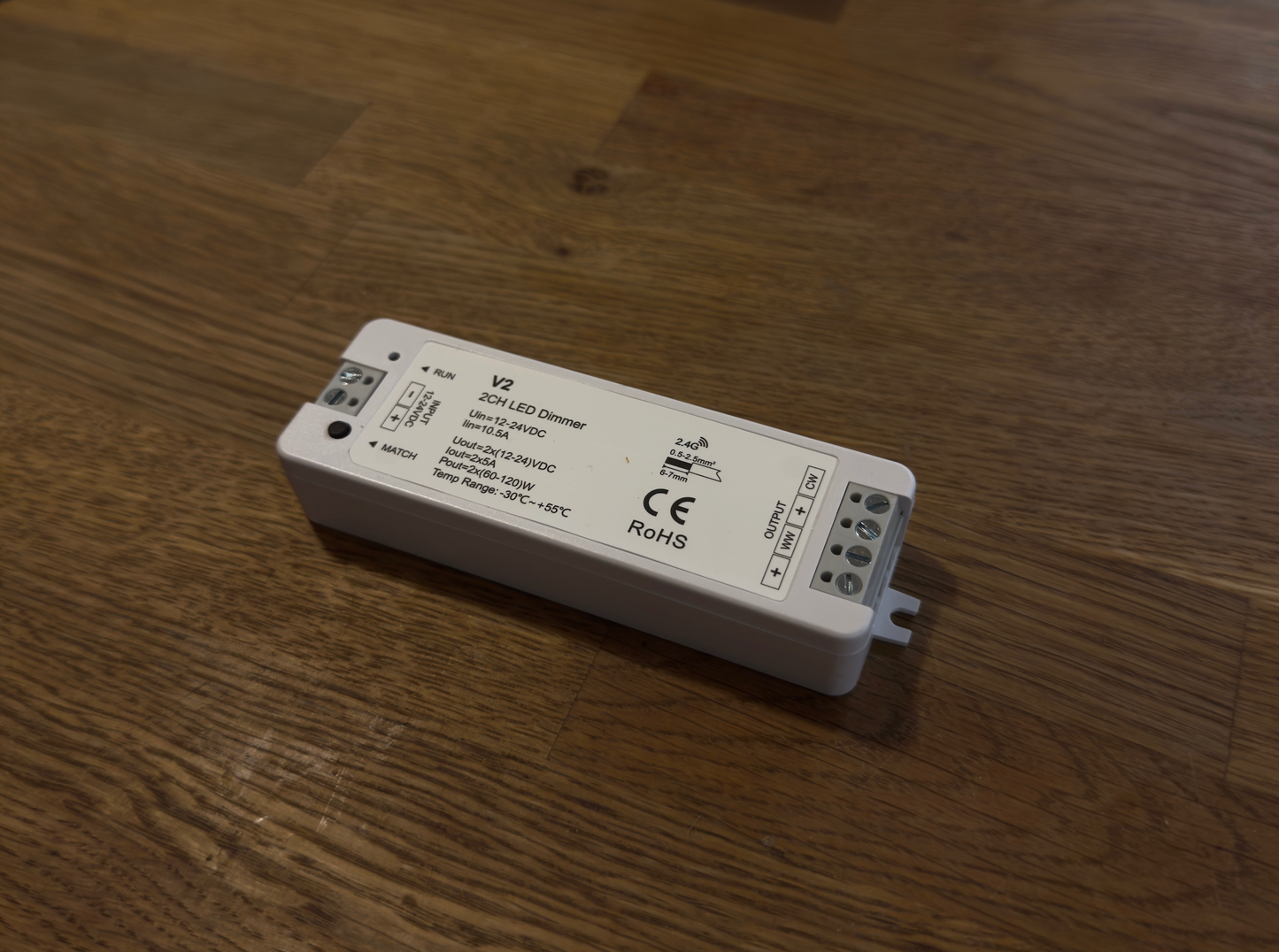 Funkempfänger inkl. Lichtschalter, LED-Dimmer