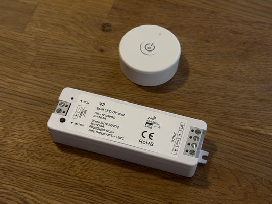 Funkempfänger inkl. Lichtschalter, LED-Dimmer