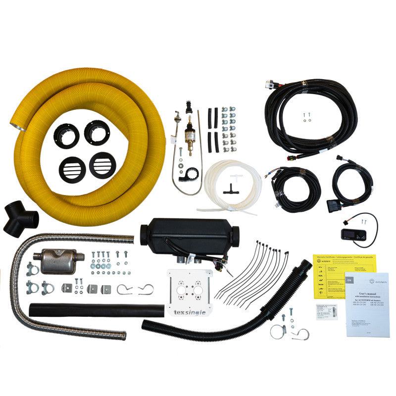 Komplettset Standheizung Diesel - Autoterm 2D - 12V & Zubehör